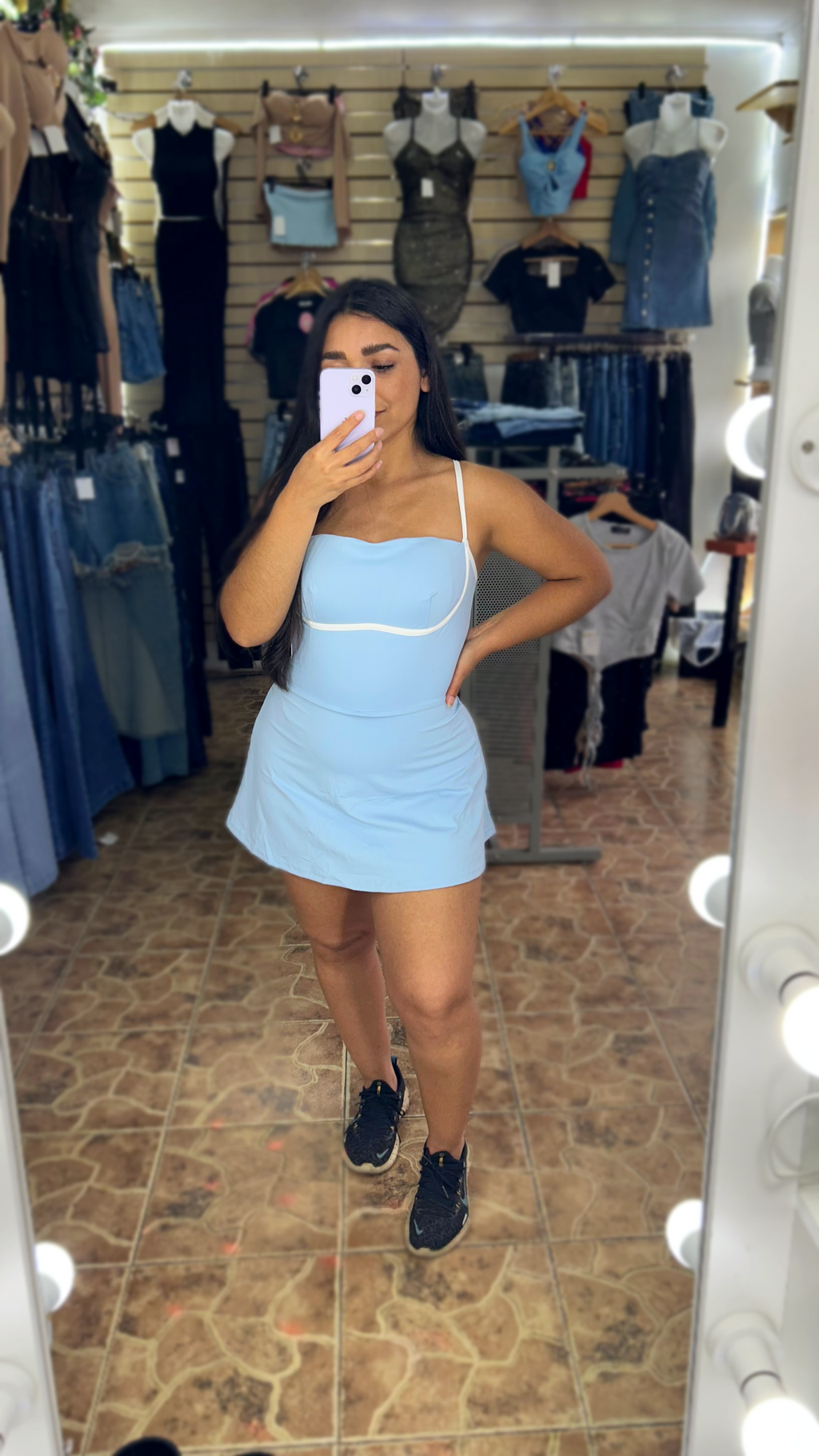 VESTIDO SHORT LYCRA
