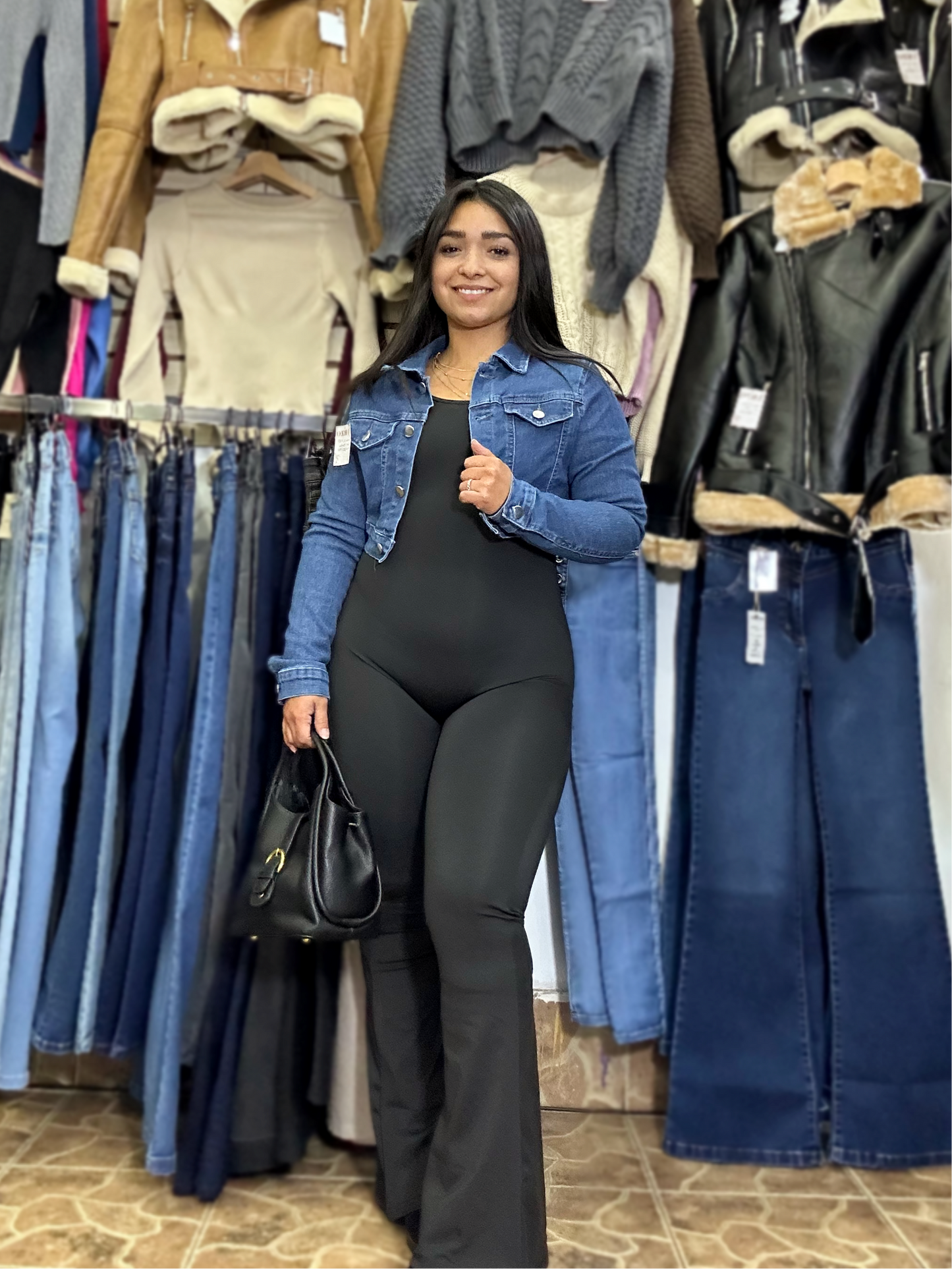 JACKET CORTA DE JEANS