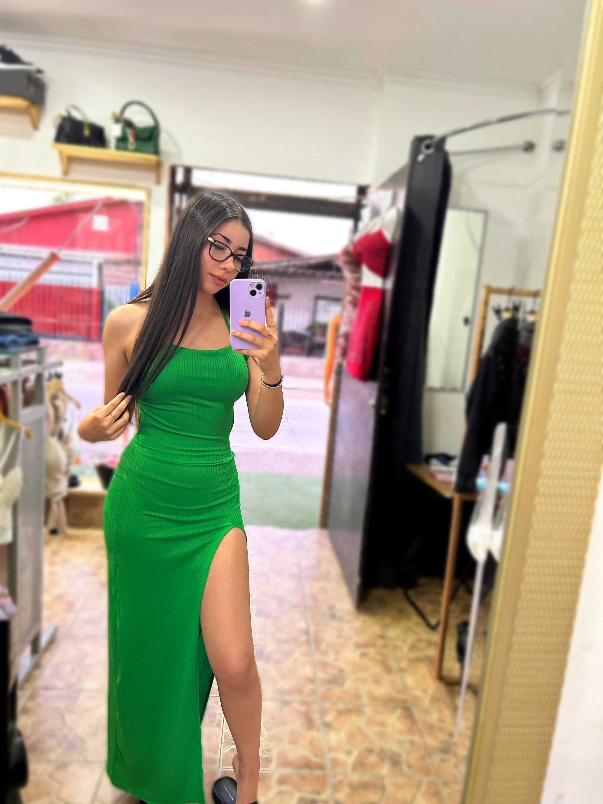VESTIDO LARGO BRASILEÑO