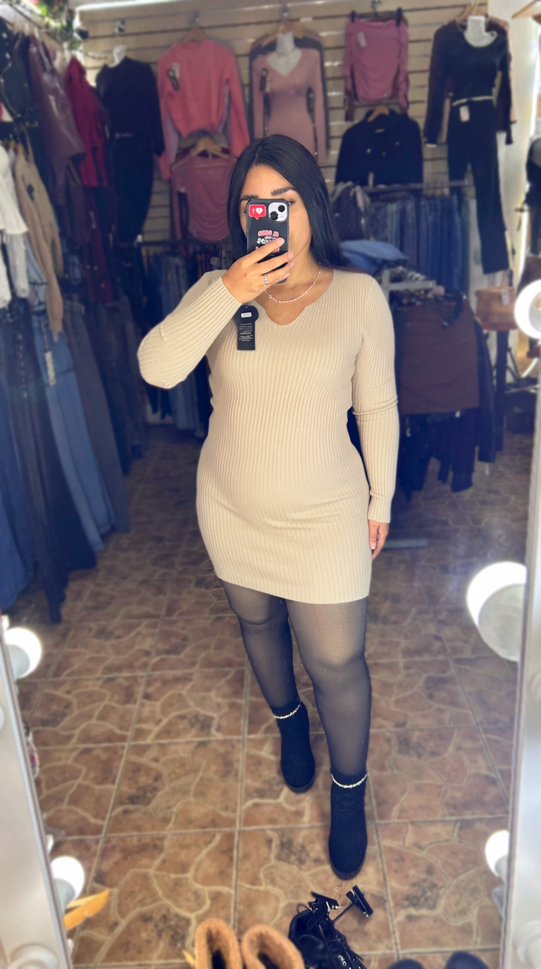 VESTIDO LANILLA
