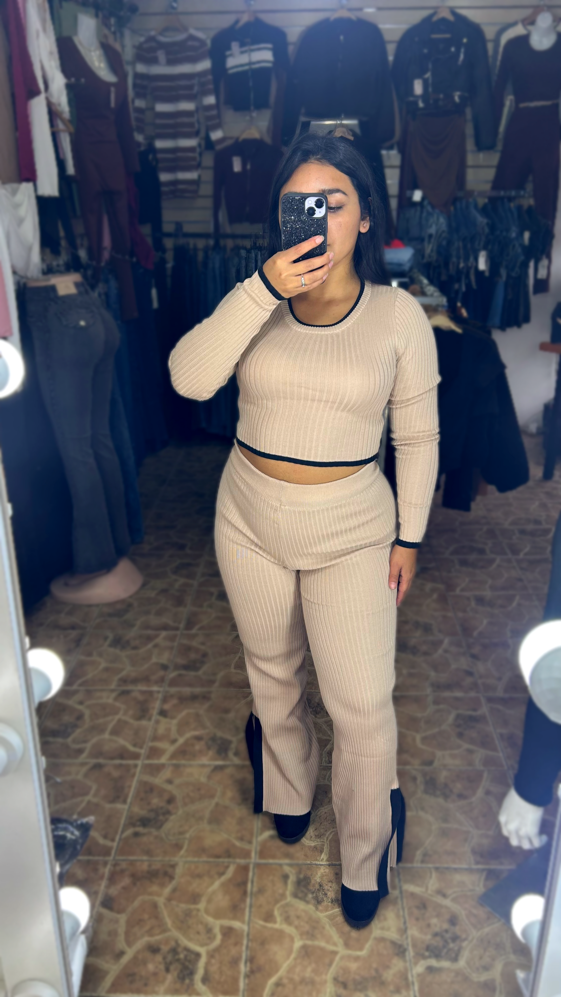 CONJUNTO LANILLA GRUESO