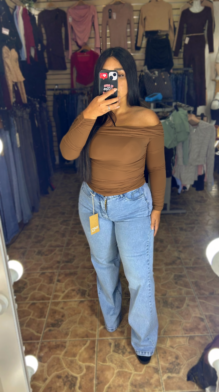 TOP DE MALLA HOMBROS