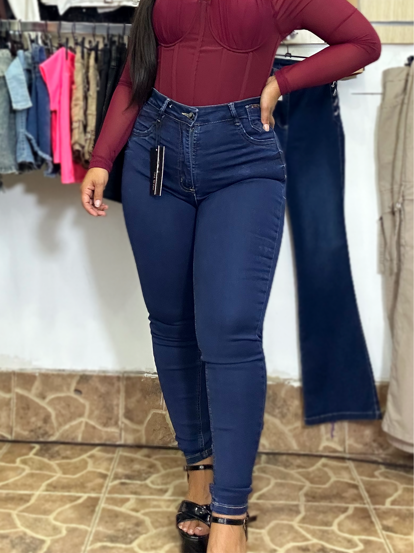 SKINNY AZUL CLÁSICO