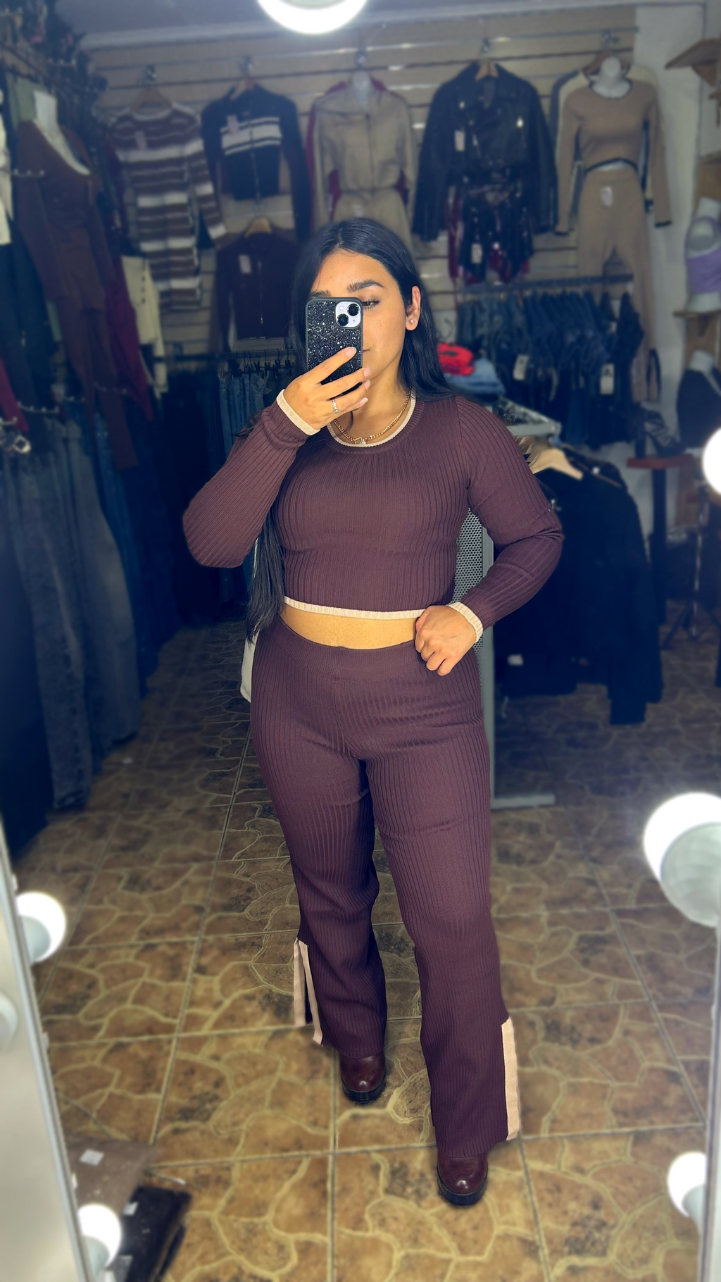 CONJUNTO LANILLA GRUESO