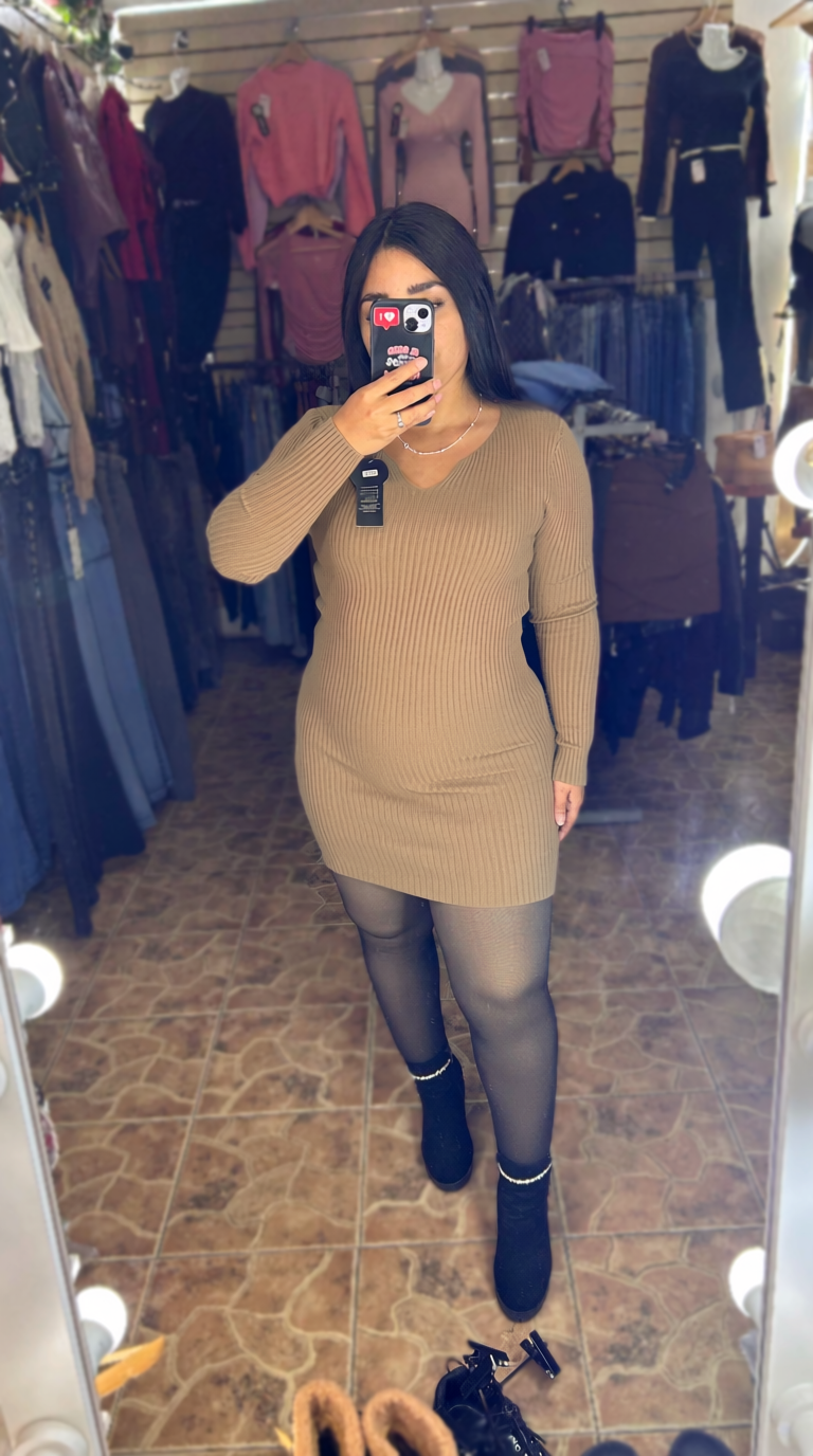 VESTIDO LANILLA