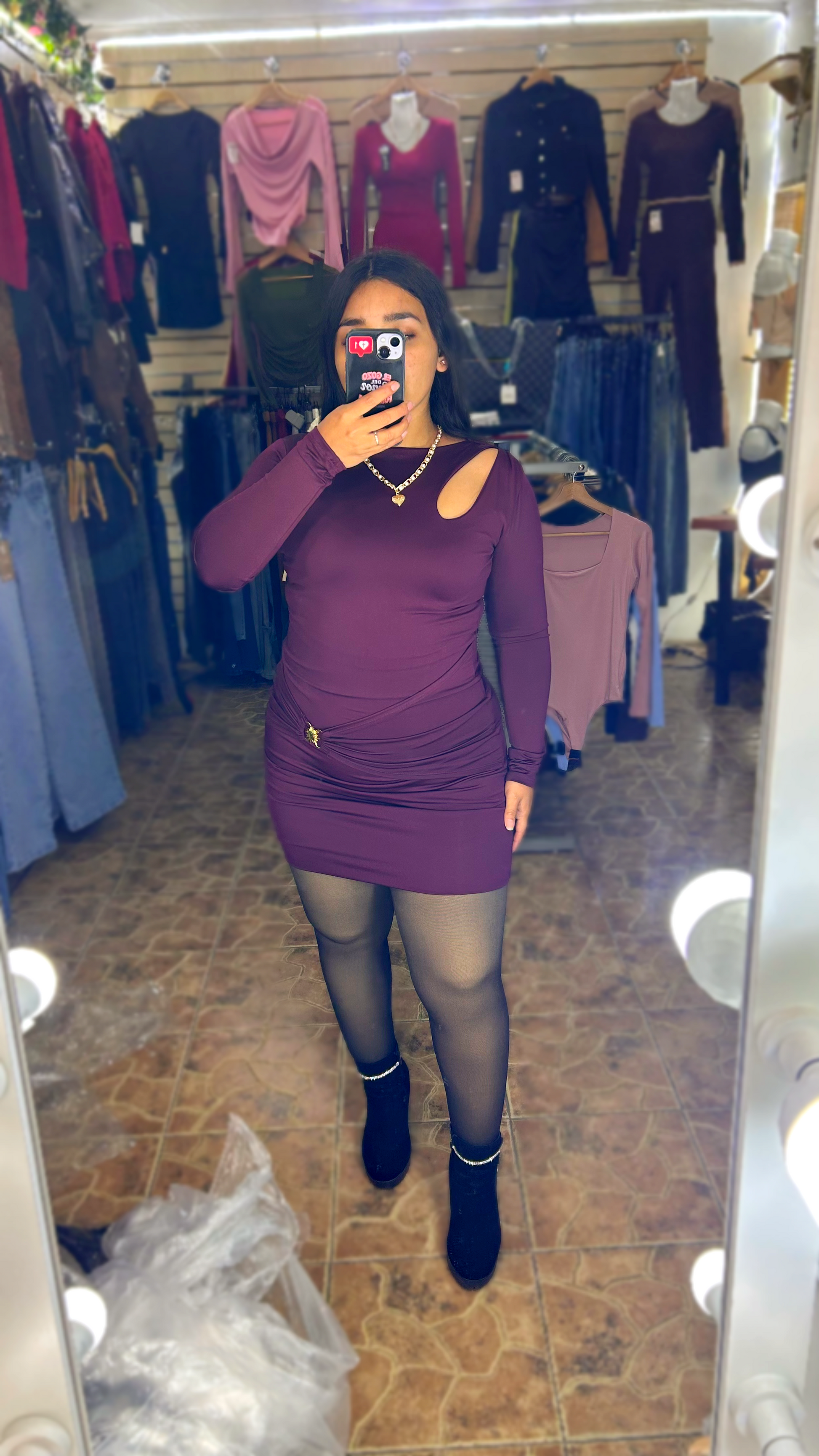 VESTIDO LYCRA PERUANA