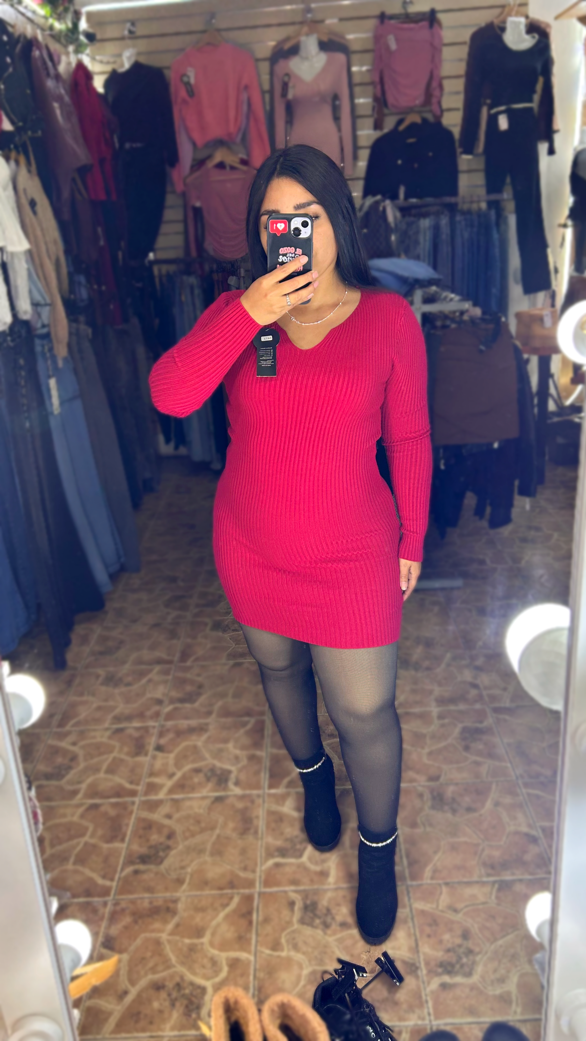 VESTIDO LANILLA