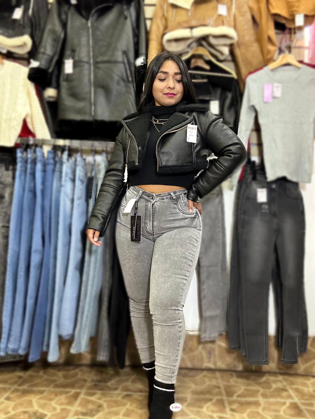 SKINNY GRIS