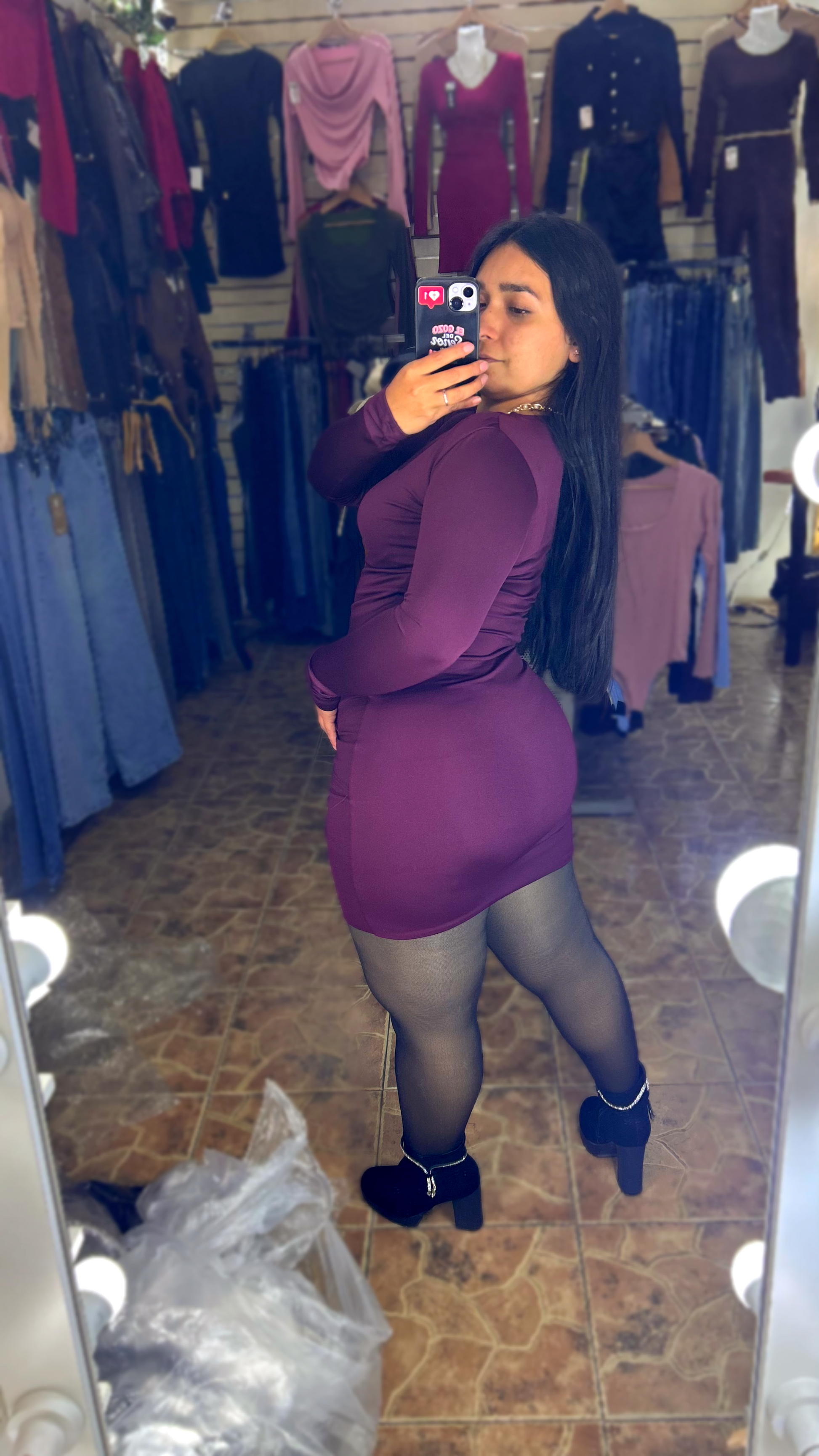 VESTIDO LYCRA PERUANA