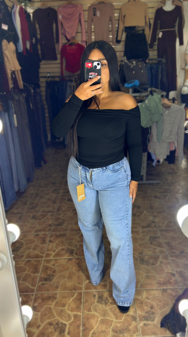 TOP DE MALLA HOMBROS