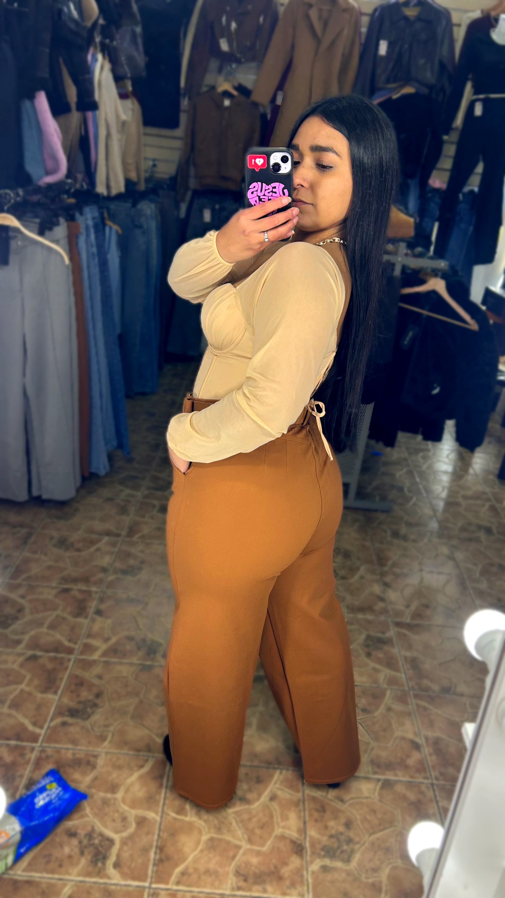 PANTALONES DE TELA